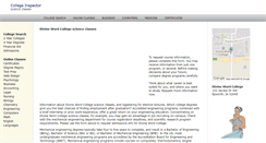 Desktop Screenshot of divinewordcollege.com